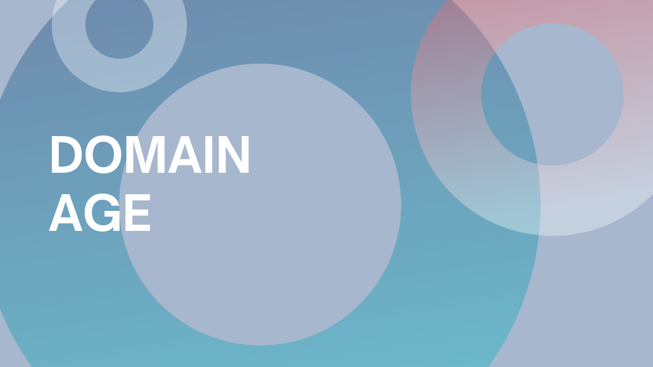 Domain Age